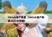 tiktok用户数量（tiktok用户数量2022分布图）