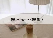 涨粉instagram（涨粉图片）