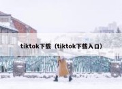 tiktok下载（tiktok下载入口）