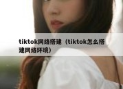 tiktok网络搭建（tiktok怎么搭建网络环境）