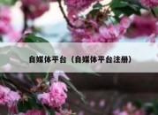 自媒体平台（自媒体平台注册）