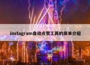 instagram自动点赞工具的简单介绍