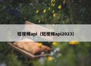 短视频api（短视频api2023）