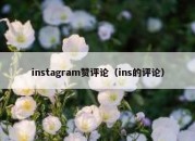 instagram赞评论（ins的评论）