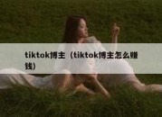 tiktok博主（tiktok博主怎么赚钱）