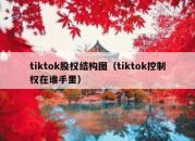 tiktok股权结构图（tiktok控制权在谁手里）