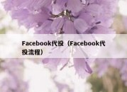 Facebook代投（Facebook代投流程）