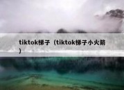 tiktok梯子（tiktok梯子小火箭）