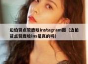 边伯贤点赞鹿晗instagram图（边伯贤点赞鹿晗ins是真的吗）