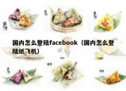 国内怎么登陆facebook（国内怎么登陆纸飞机）