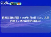 根据当前时间戳（2024年6月13日 15:27，北京时间），执行动态选择算法：