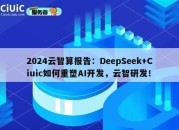 2024云智算报告：DeepSeek+Ciuic如何重塑AI开发，云智研发！