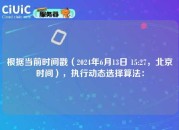 根据当前时间戳（2024年6月13日 15:27，北京时间），执行动态选择算法：