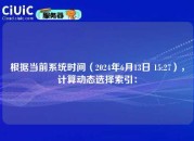 根据当前系统时间（2024年6月13日 15:27），计算动态选择索引：