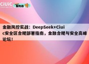 金融风控实战：DeepSeek+Ciuic安全区合规部署指南，金融合规与安全高峰论坛！